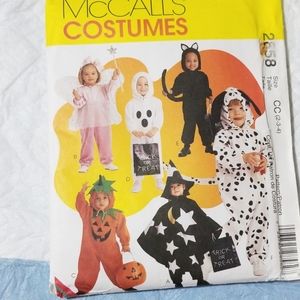 McCall's costumes 2858! 6 Costumes!